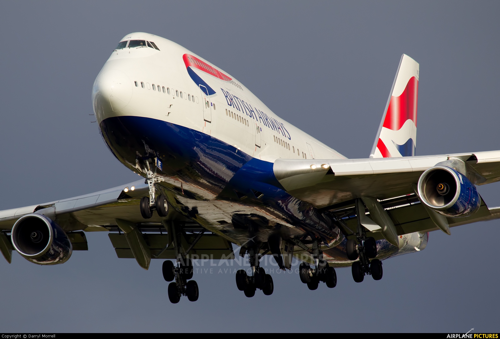 British Airways G-CIVE aircraft at London - Heathrow