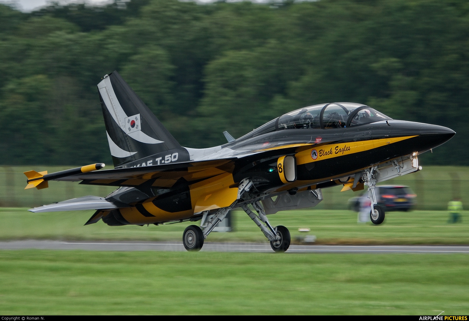 Korea (South) - Air Force: Black Eagles 10-0059 aircraft at Fairford