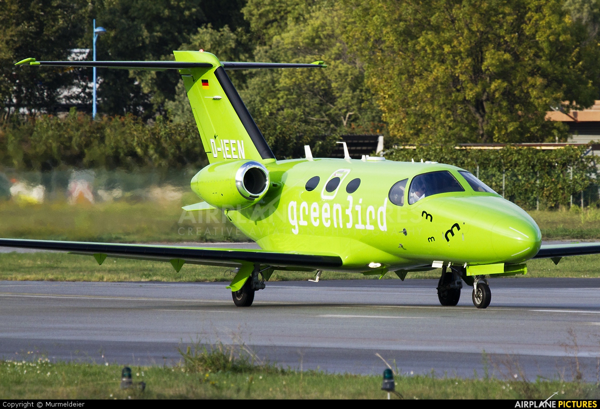 GreenBird D-IEEN aircraft at Cannes - Mandelieu