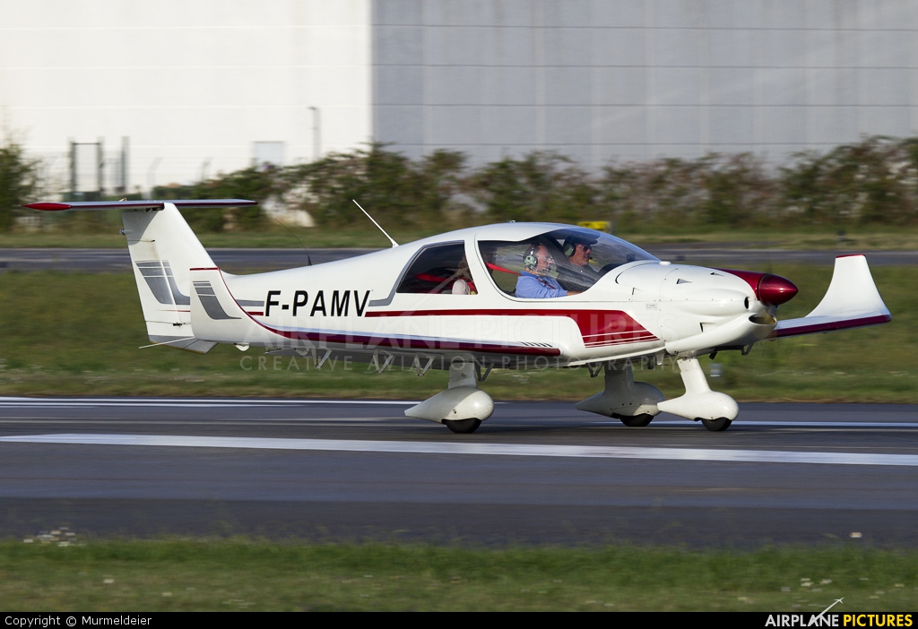 Private F-PAMV aircraft at Cannes - Mandelieu