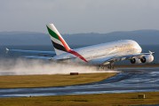 A6-EDZ - Emirates Airlines Airbus A380 aircraft