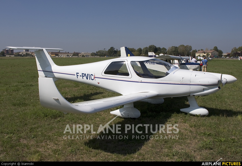 Private F-PVIC aircraft at Reggio Emilia