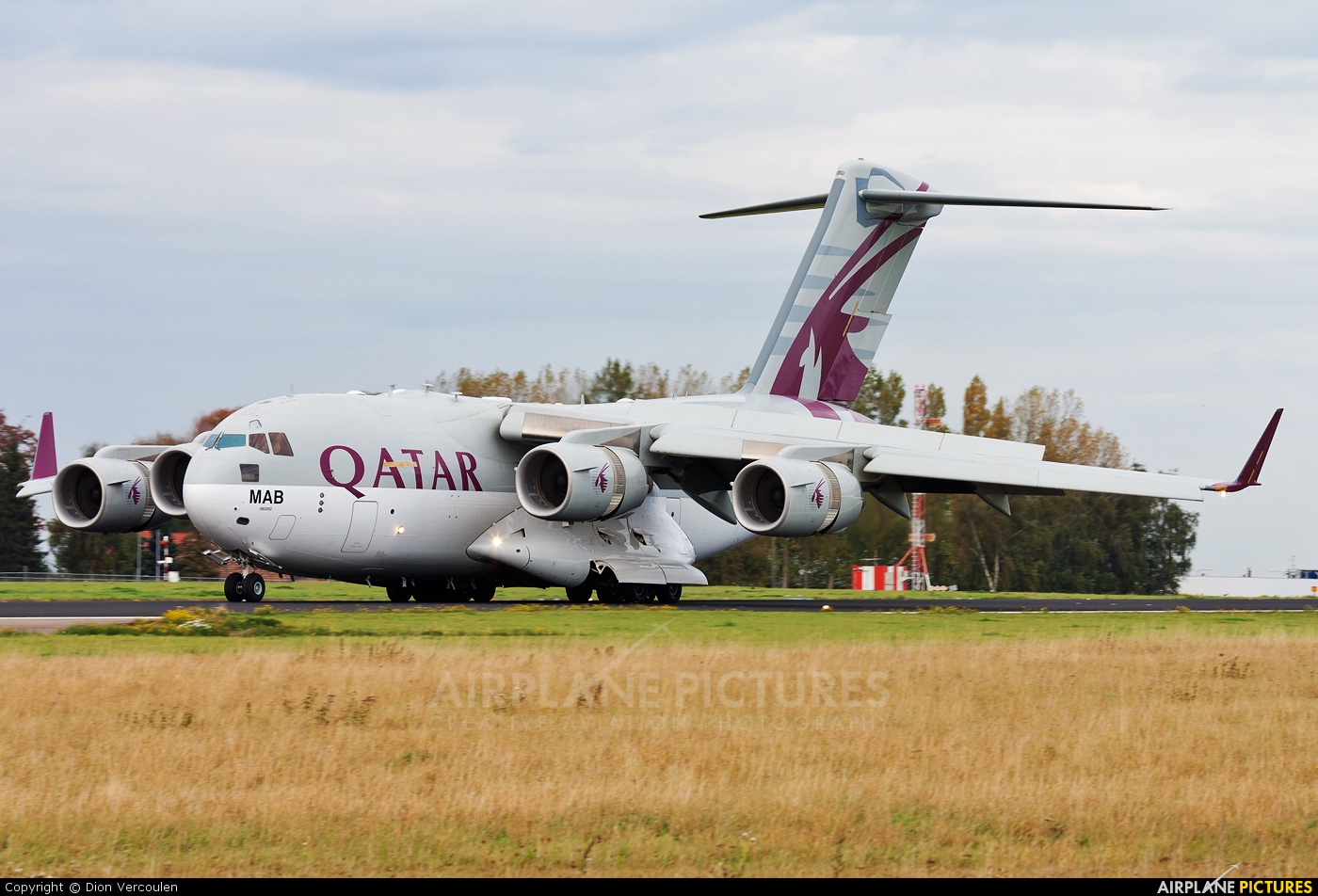 Qatar Amiri Flight A7-MAB aircraft at Maastricht - Aachen
