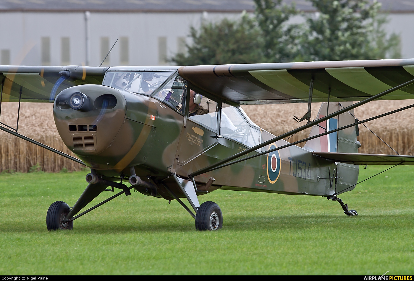 Private G-AKSY aircraft at Breighton