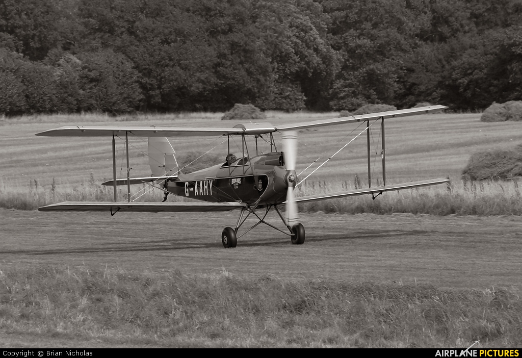 Private G-AAHY aircraft at Popham