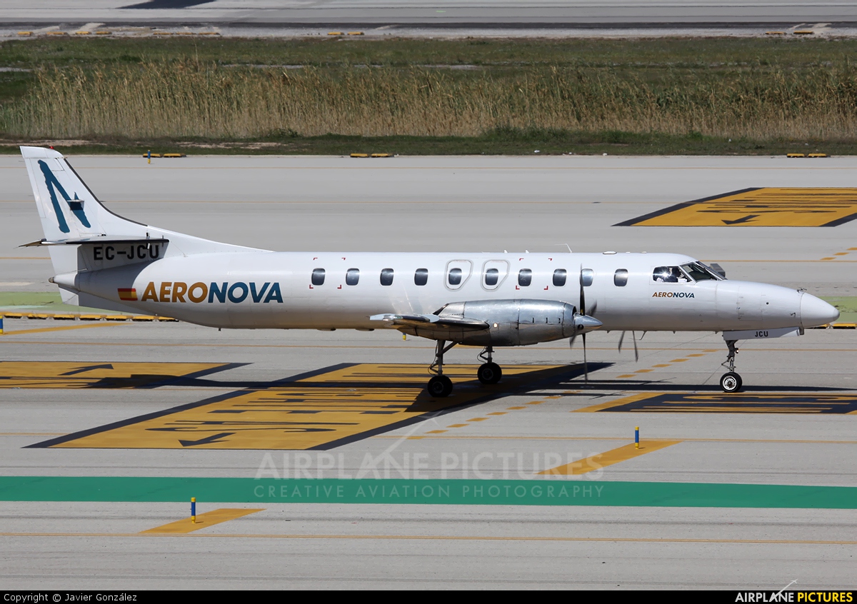 Aeronova EC-JCU aircraft at Barcelona - El Prat