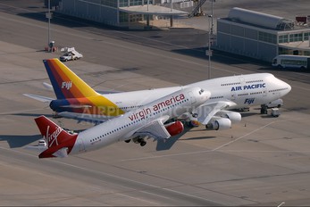 N627VA - Virgin America Airbus A320