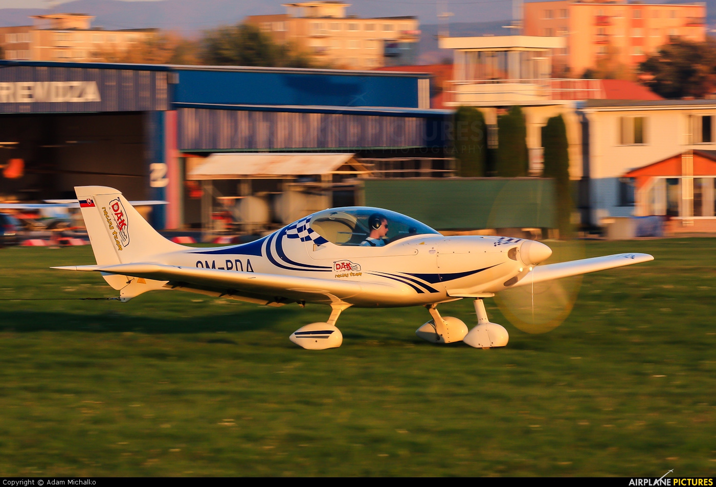 Slovensky Narodny Aeroklub OM-PDA aircraft at Prievidza