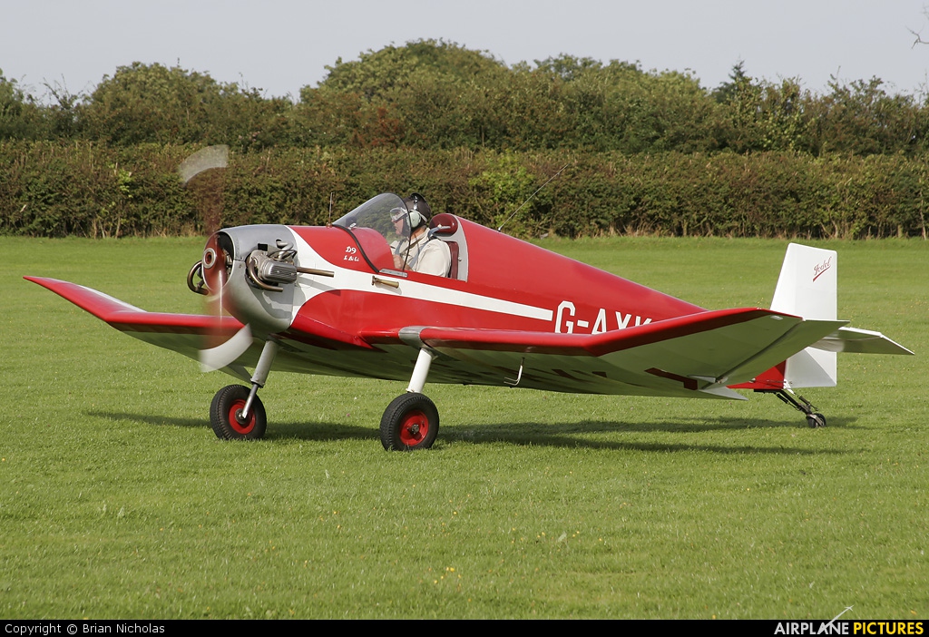 Private G-AXKJ aircraft at Northampton / Sywell