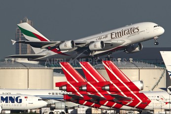 A6-EDS - Emirates Airlines Airbus A380