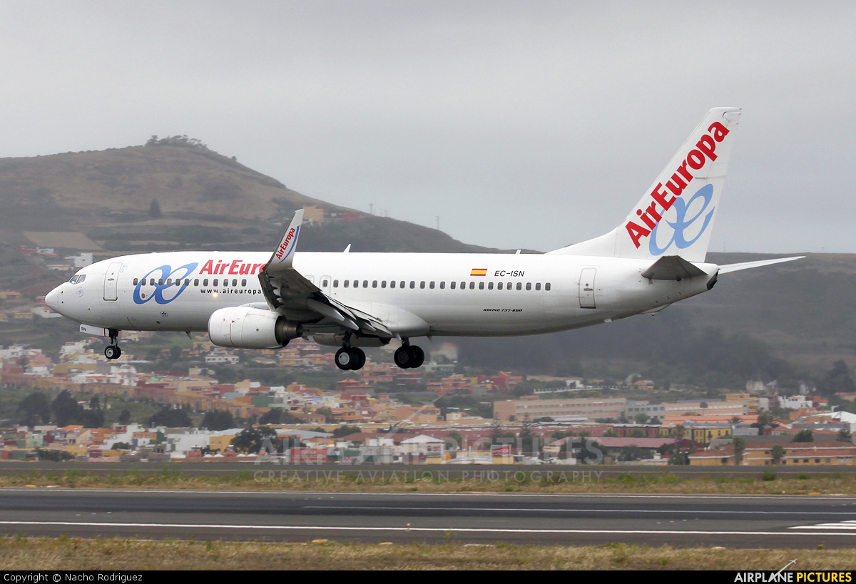 Air Europa EC-ISN aircraft at Tenerife Norte - Los Rodeos