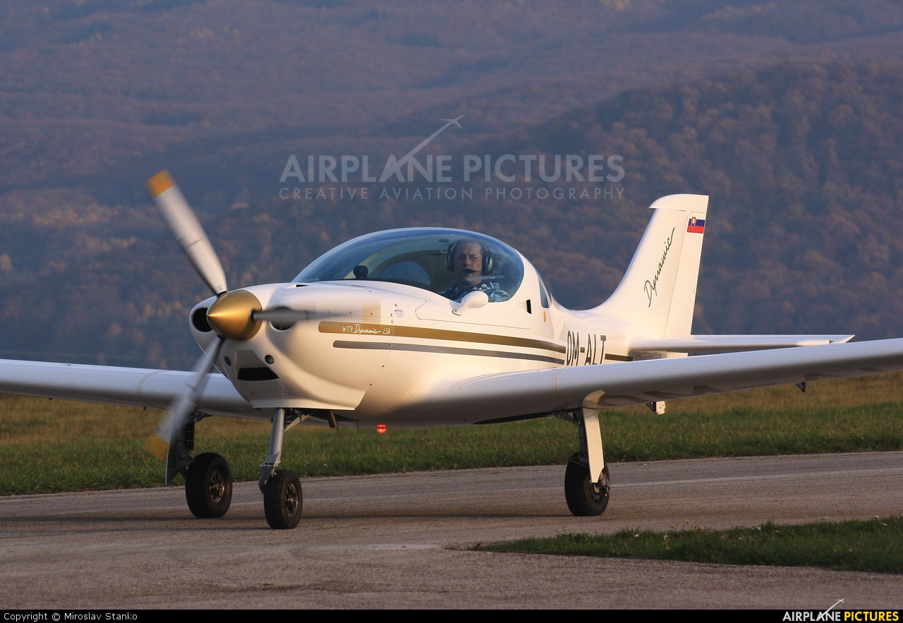 Private OM-ALT aircraft at Bidovce