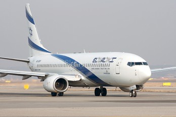 4X-EKP - El Al Israel Airlines Boeing 737-800