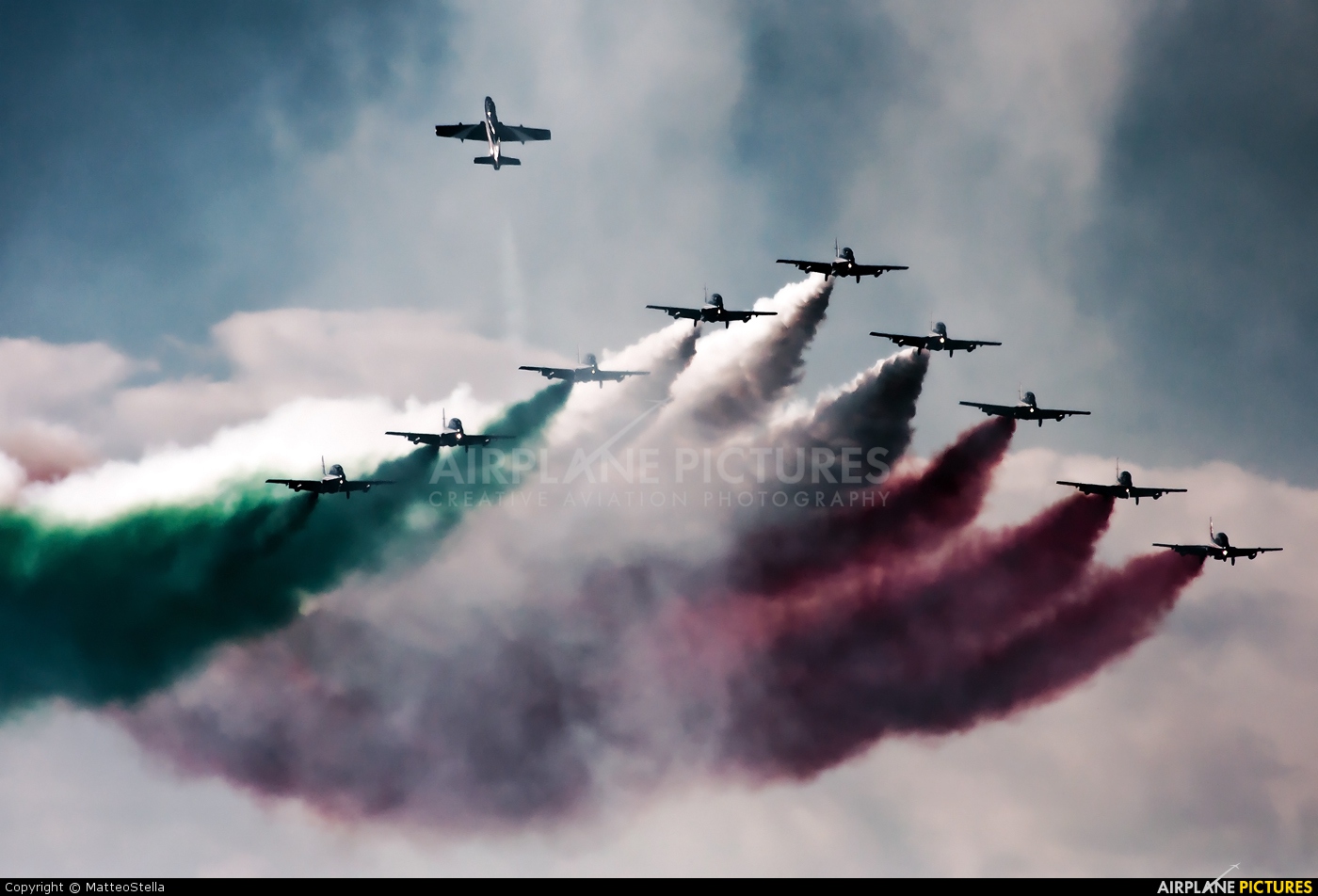 Italy - Air Force "Frecce Tricolori" MM54551 aircraft at Rivolto