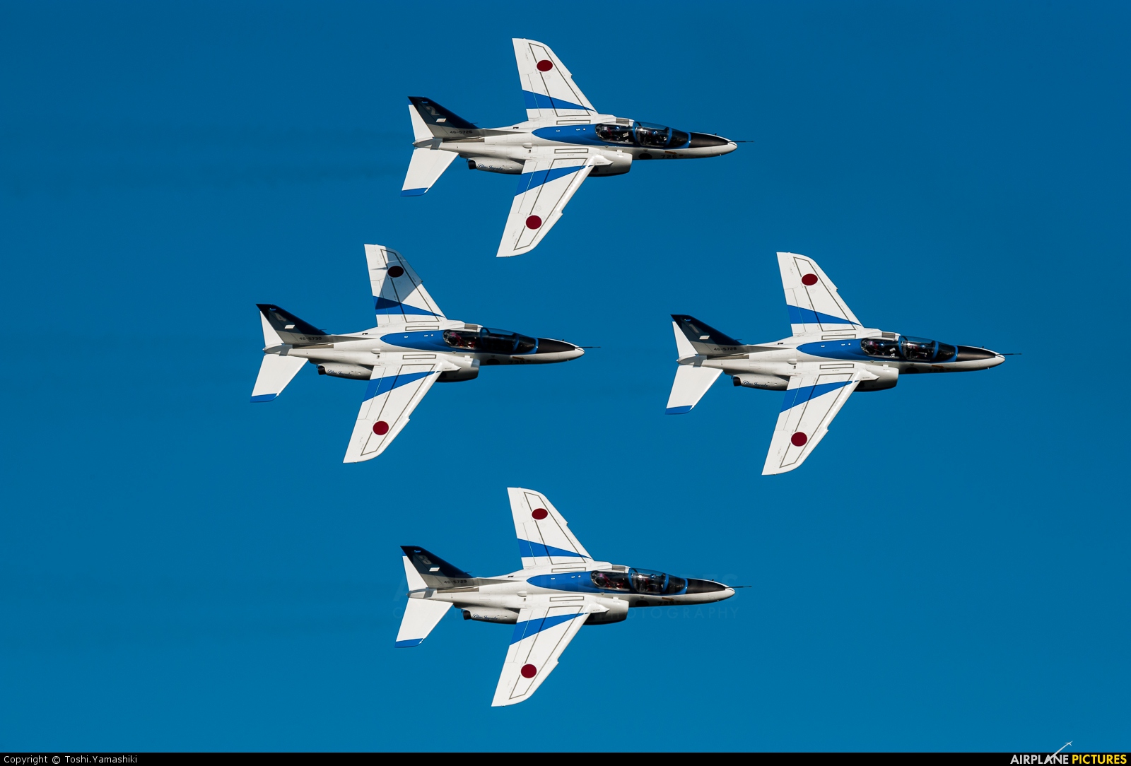 Japan - ASDF: Blue Impulse 46-5728 aircraft at Iruma AB