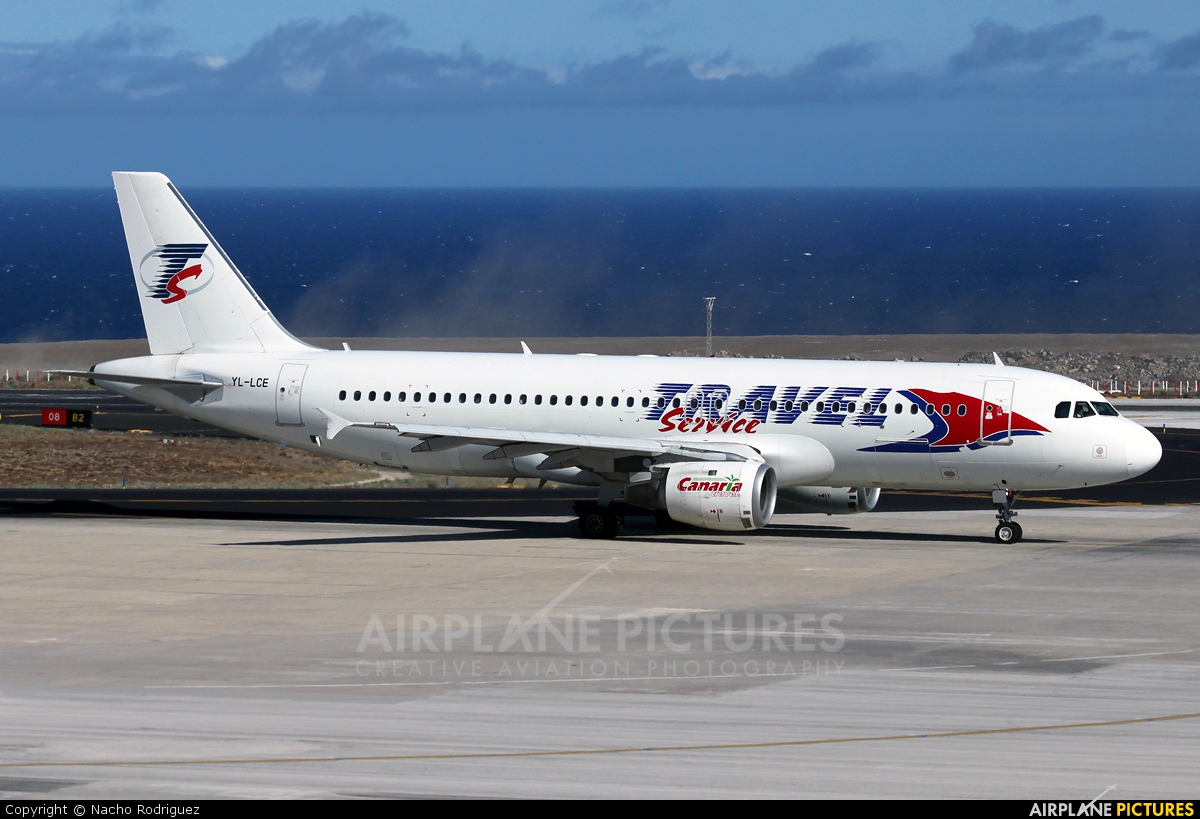 Travel Service YL-LCE aircraft at Tenerife Sur - Reina Sofia