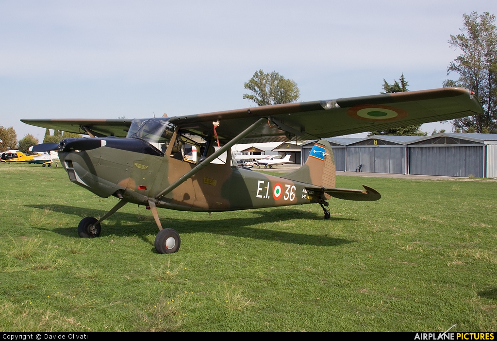Private I-EIAW aircraft at Sassuolo