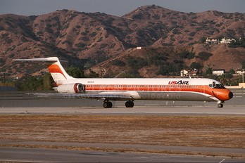 N800US - US Air McDonnell Douglas MD-81