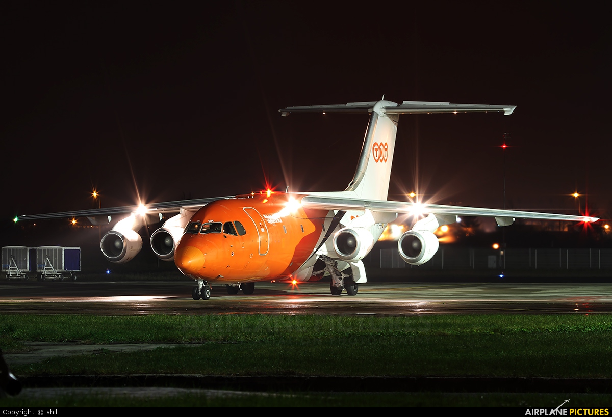 TNT EC-HDH aircraft at Gdańsk - Lech Wałęsa