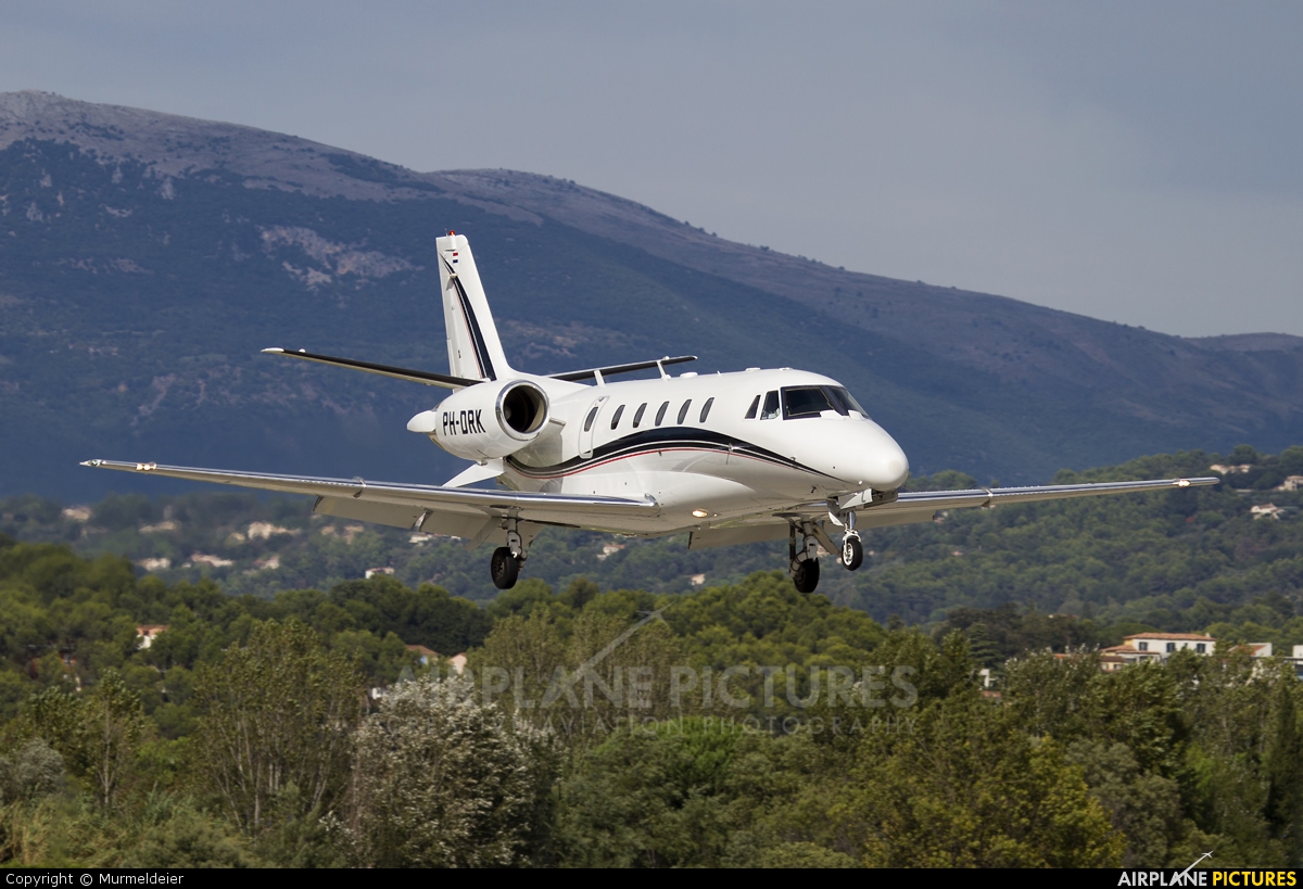 Private PH-DRK aircraft at Cannes - Mandelieu