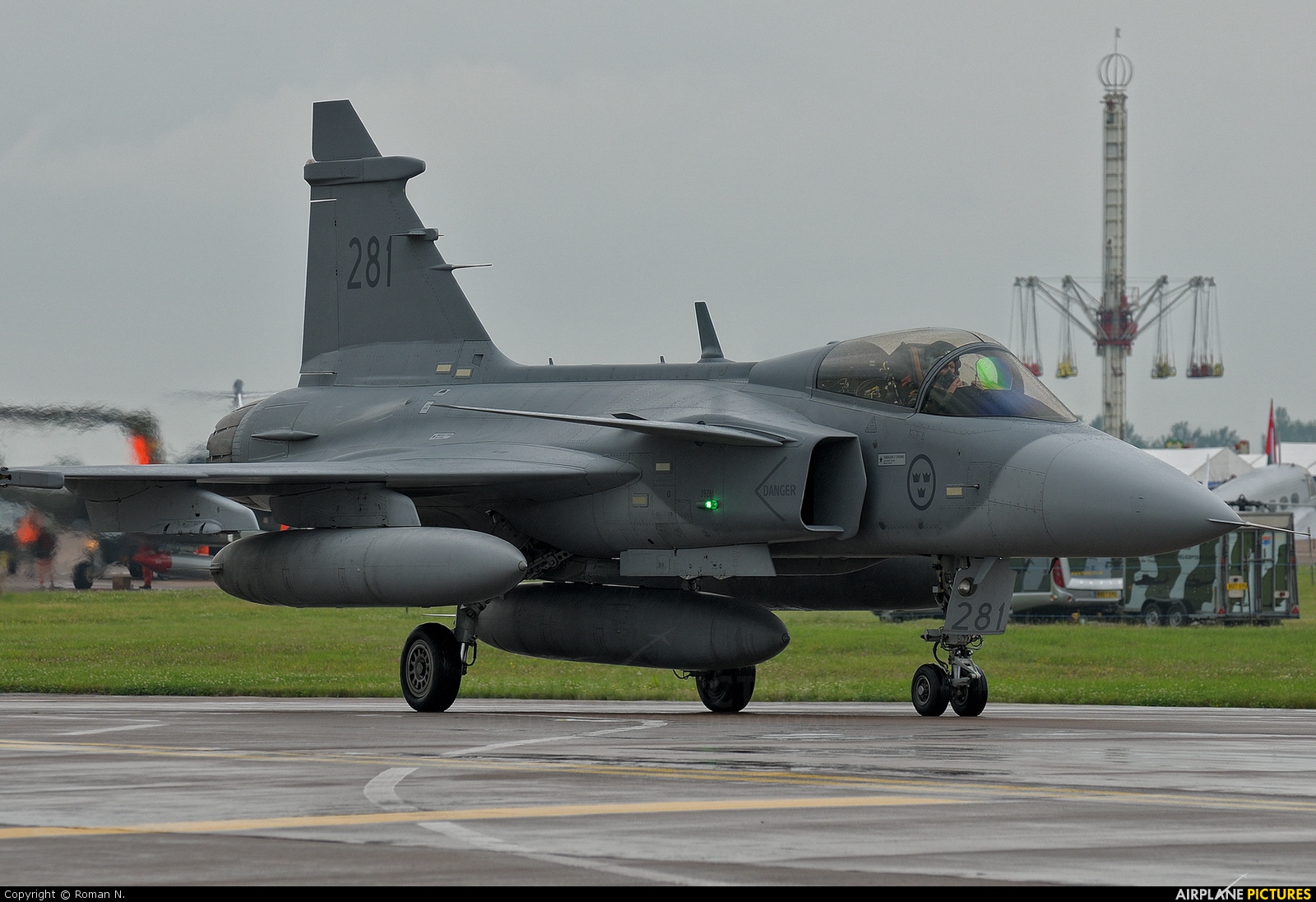 Sweden - Air Force 39281 aircraft at Fairford