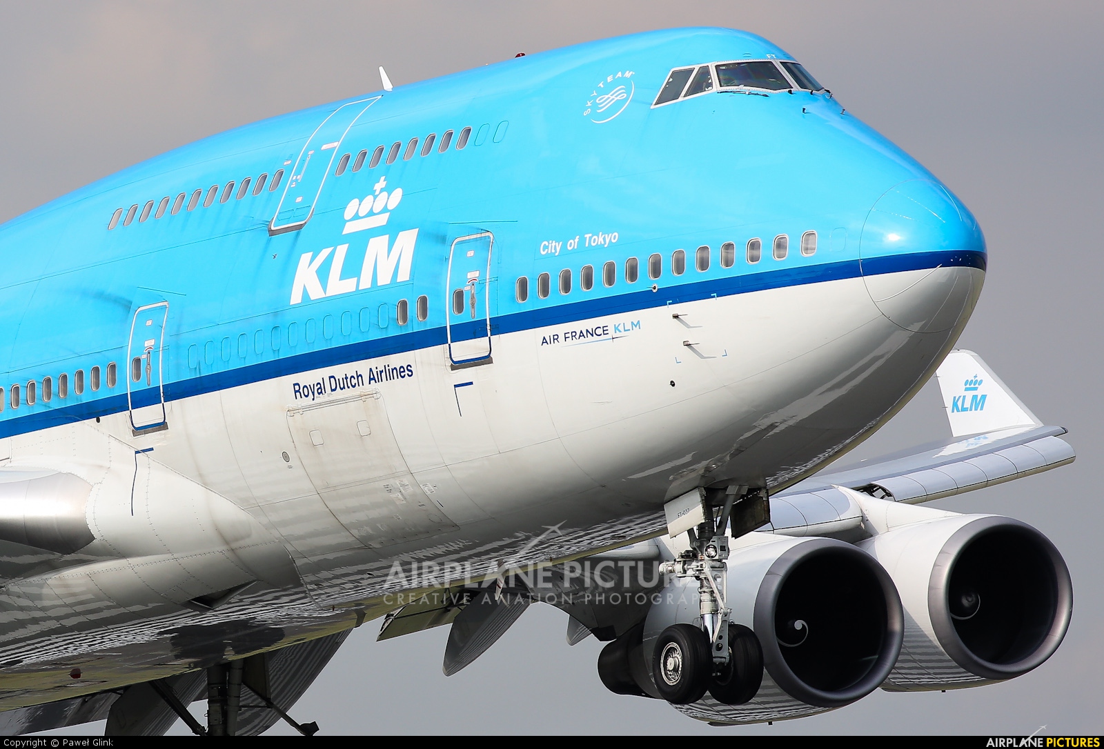 KLM PH-BFT aircraft at Amsterdam - Schiphol