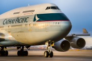 B-HKU - Cathay Pacific Boeing 747-400 aircraft