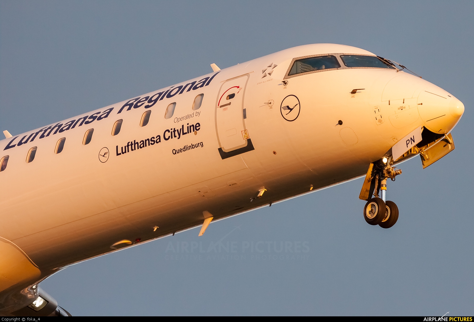Lufthansa Regional - CityLine D-ACPN aircraft at Frankfurt