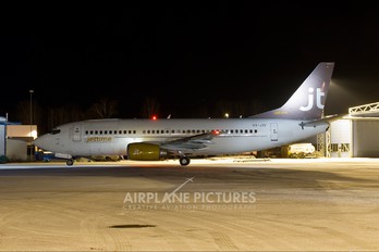 OY-JTF - Jet Time Boeing 737-300QC