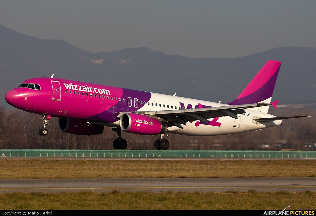 Wizz Air HA-LWF aircraft at Bergamo - Orio al Serio