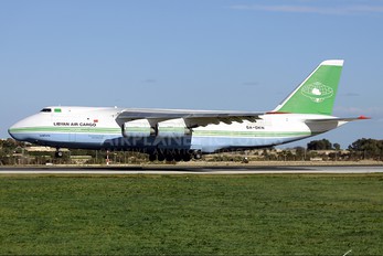 5A-DKN - Libyan Air Cargo Antonov An-124