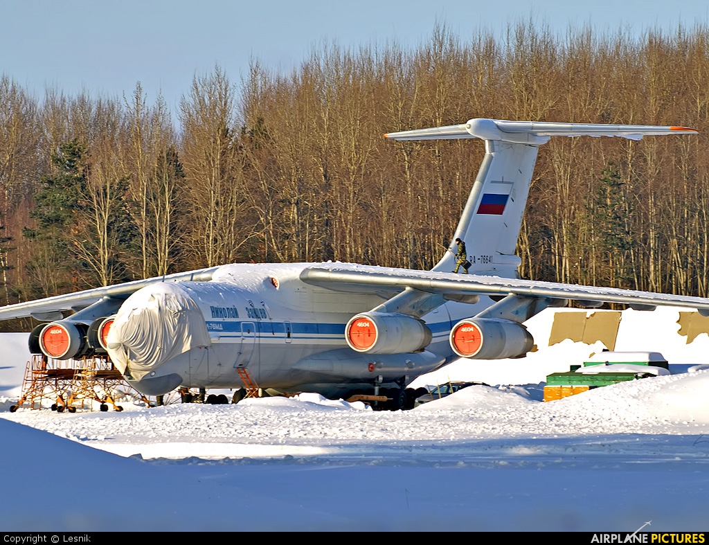 Russia - Air Force RA-76641 aircraft at Pskov