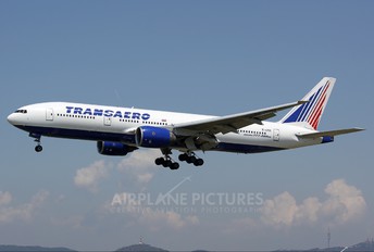 EI-UNX - Transaero Airlines Boeing 777-200ER