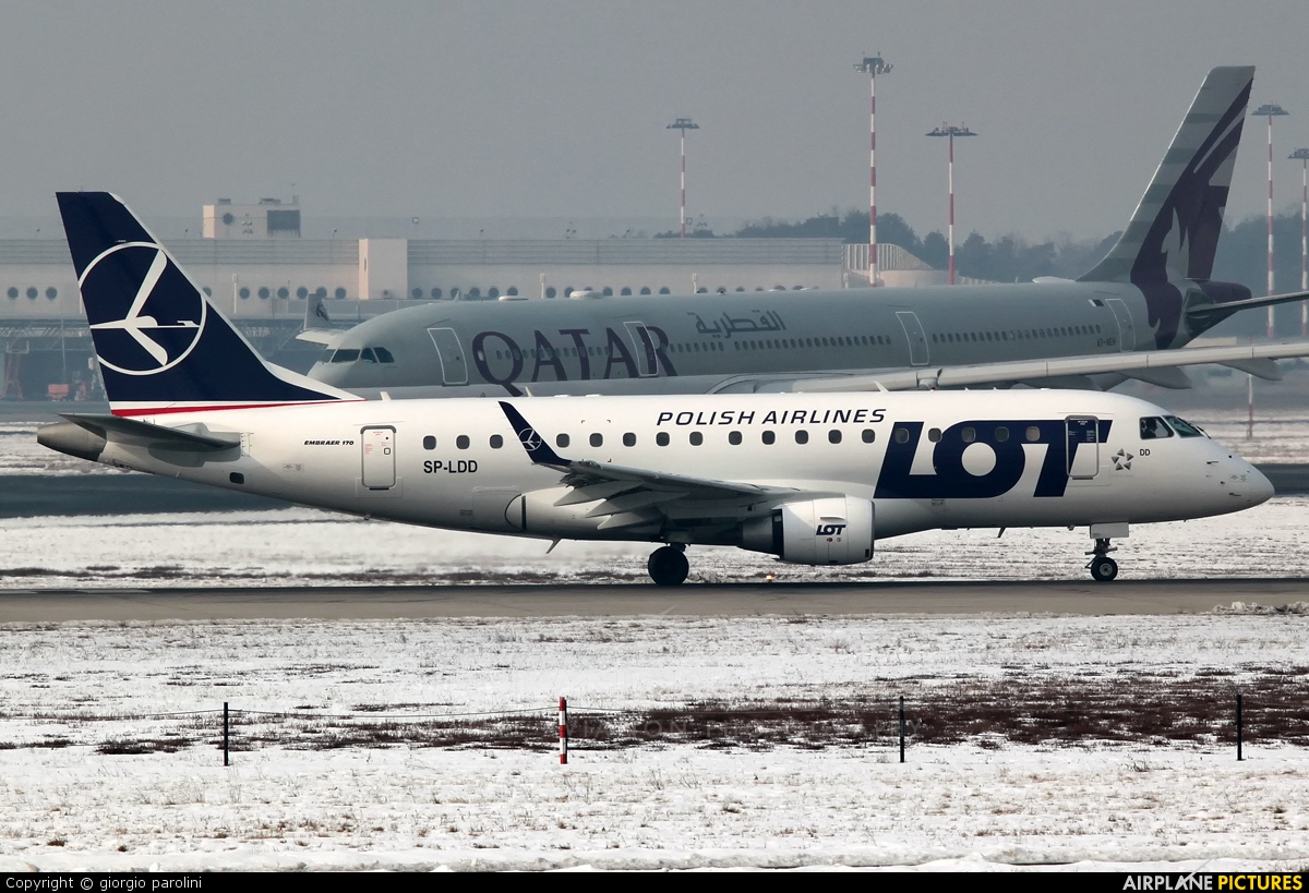 LOT - Polish Airlines SP-LDD aircraft at Milan - Malpensa