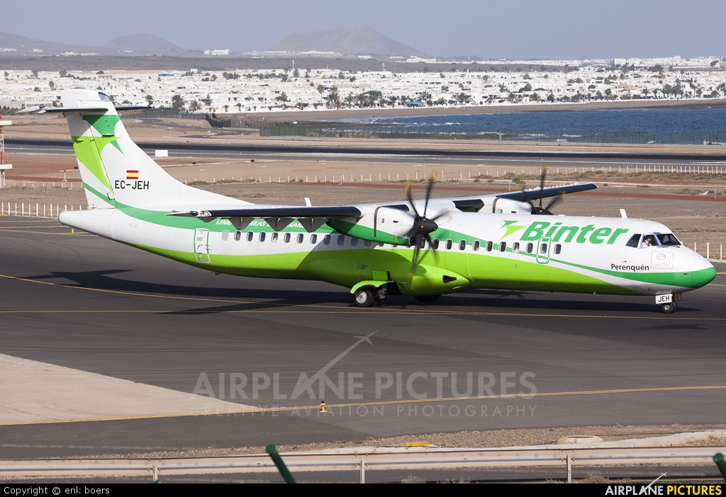 Binter Canarias EC-JEH aircraft at Lanzarote - Arrecife