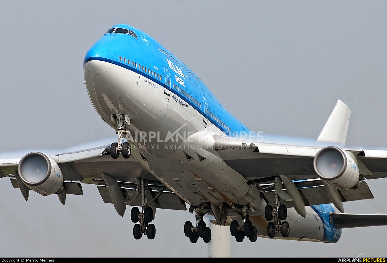 KLM Asia PH-BFD aircraft at Amsterdam - Schiphol