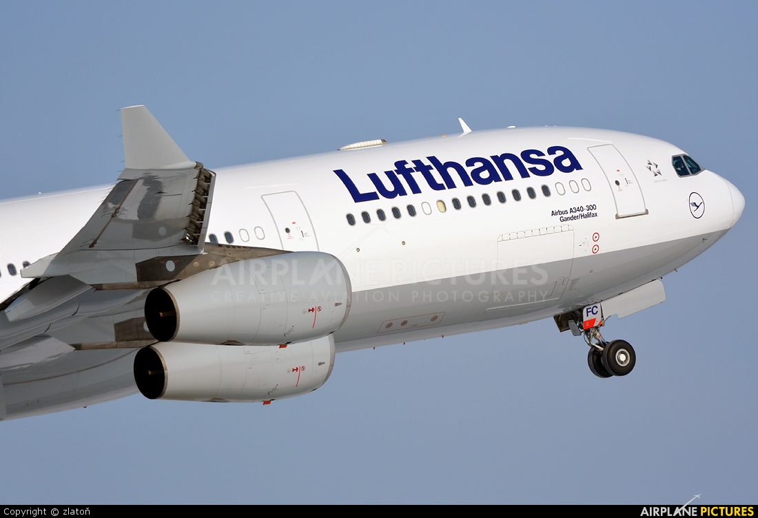 Lufthansa D-AIFC aircraft at Munich