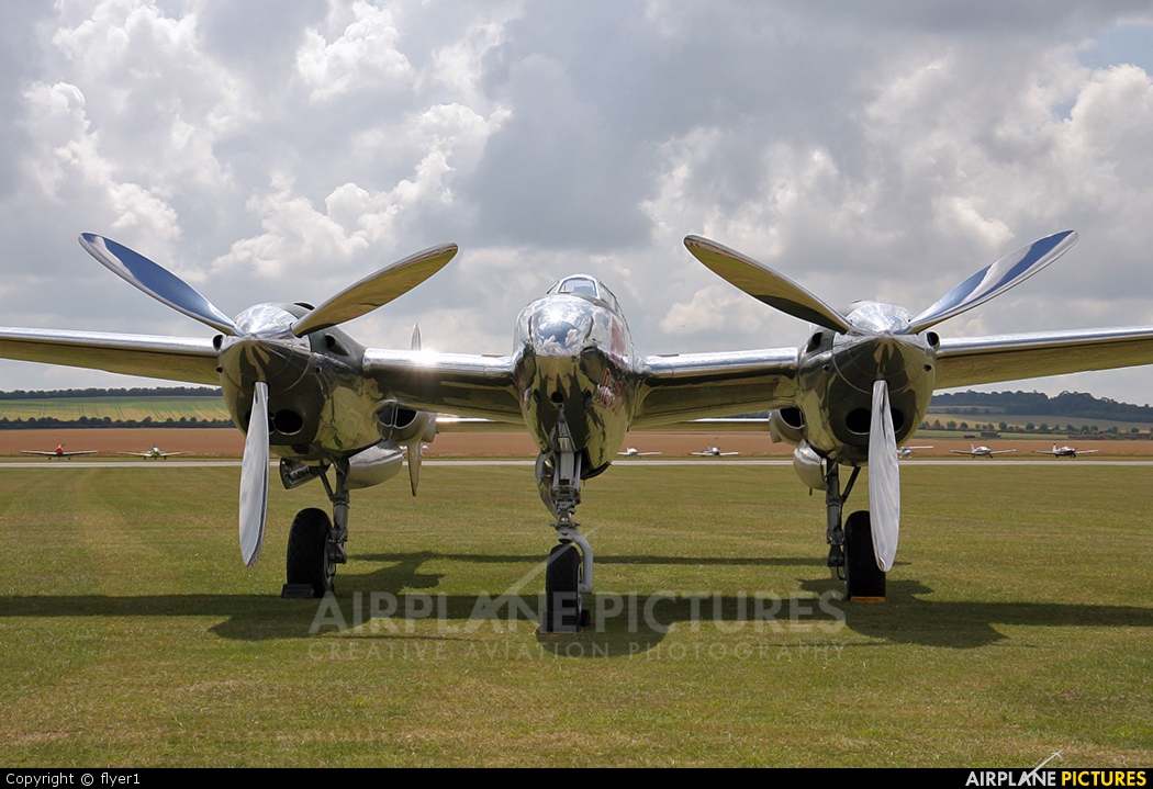 The Flying Bulls N25Y aircraft at Duxford