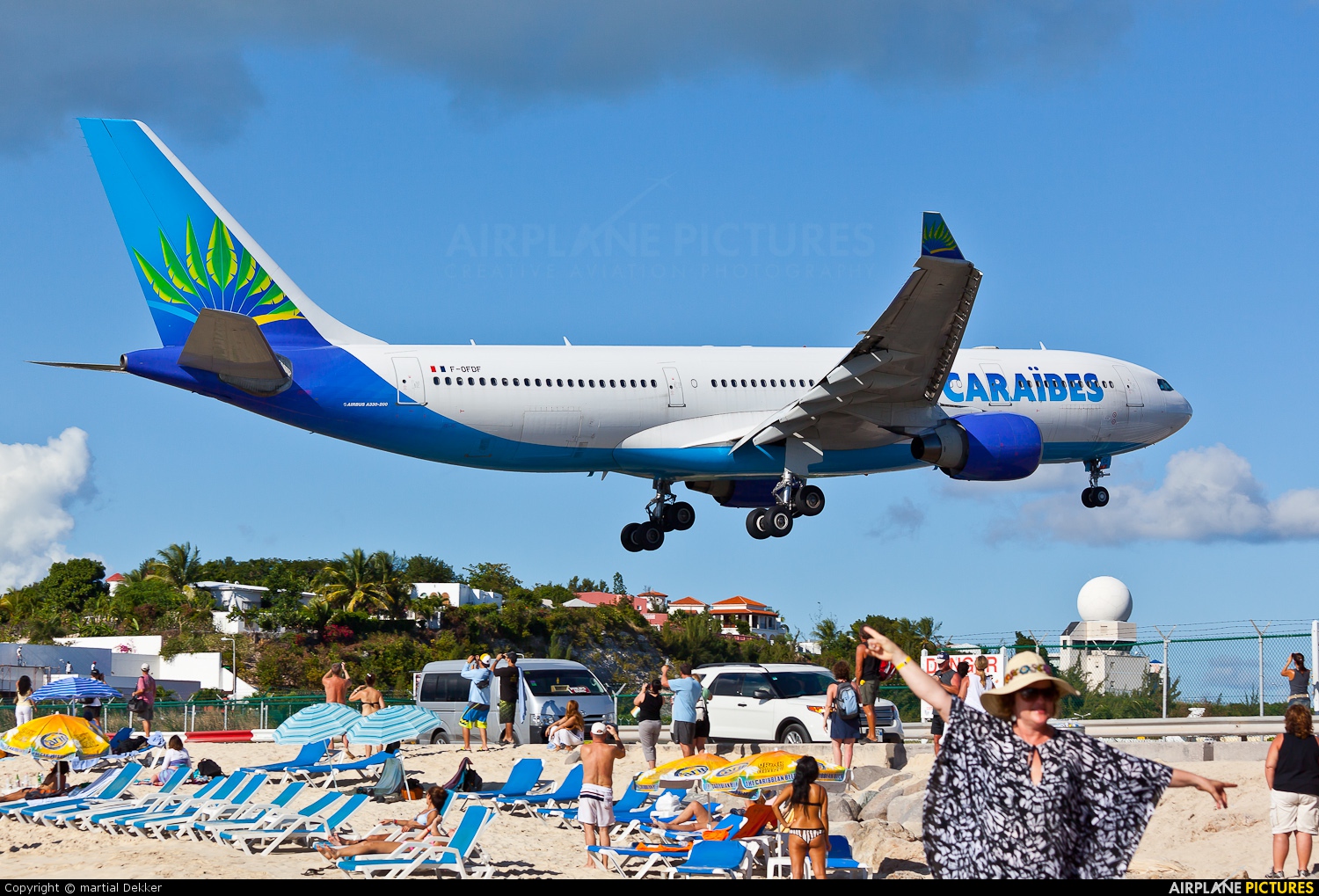 Air Caraibes F-OFDF aircraft at Sint Maarten - Princess Juliana Intl