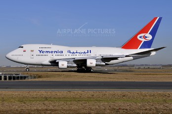 7O-YMN - Yemenia - Yemen Airways Boeing 747SP