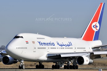 7O-YMN - Yemenia - Yemen Airways Boeing 747SP