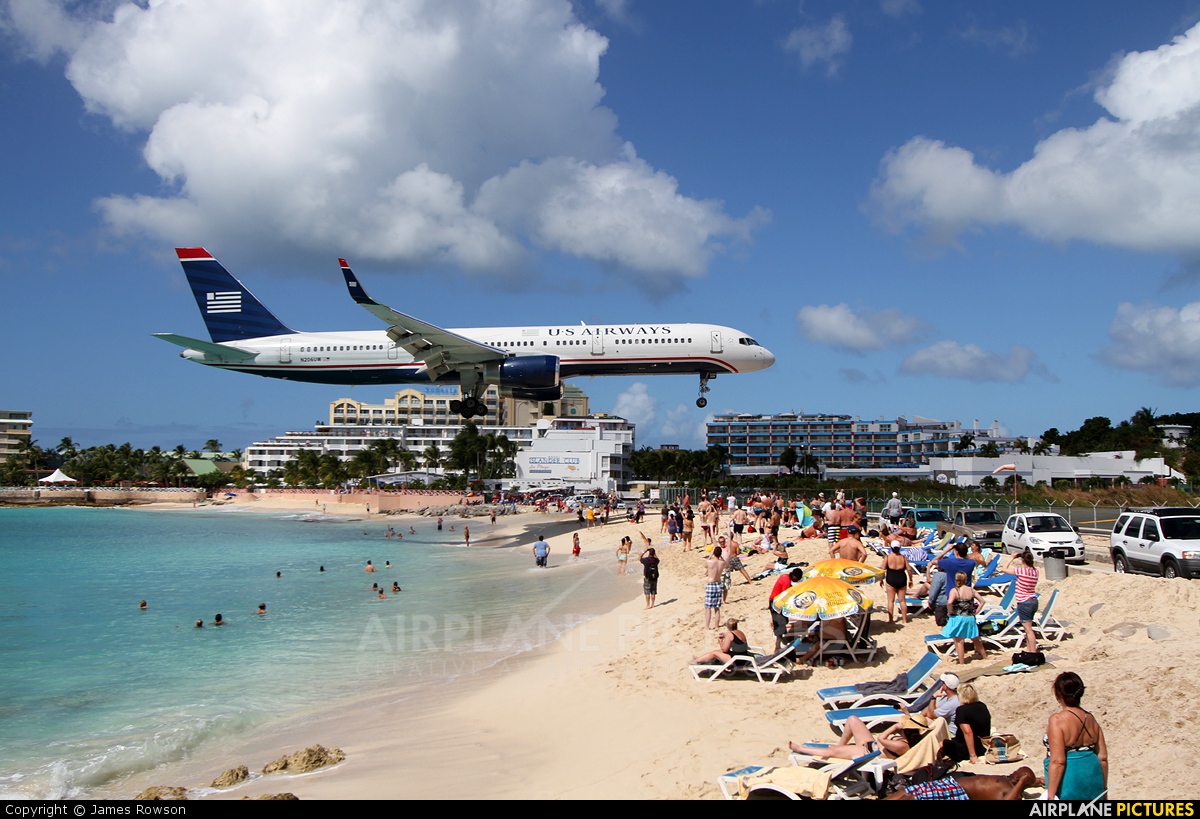 US Airways N206UW aircraft at Sint Maarten - Princess Juliana Intl