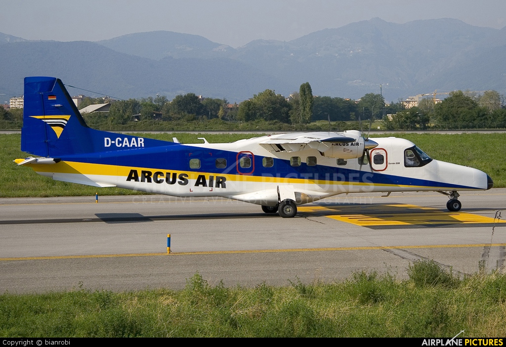 Arcus Air D-CAAR aircraft at Bergamo - Orio al Serio