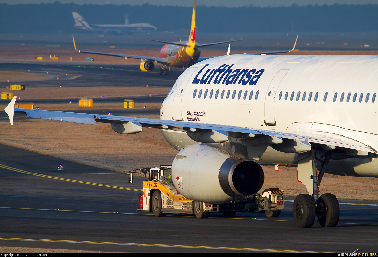 Lufthansa D-AISR aircraft at Frankfurt