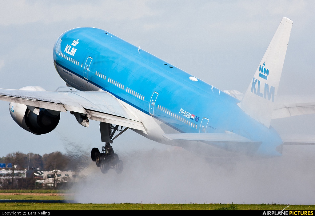 KLM PH-BQM aircraft at Amsterdam - Schiphol