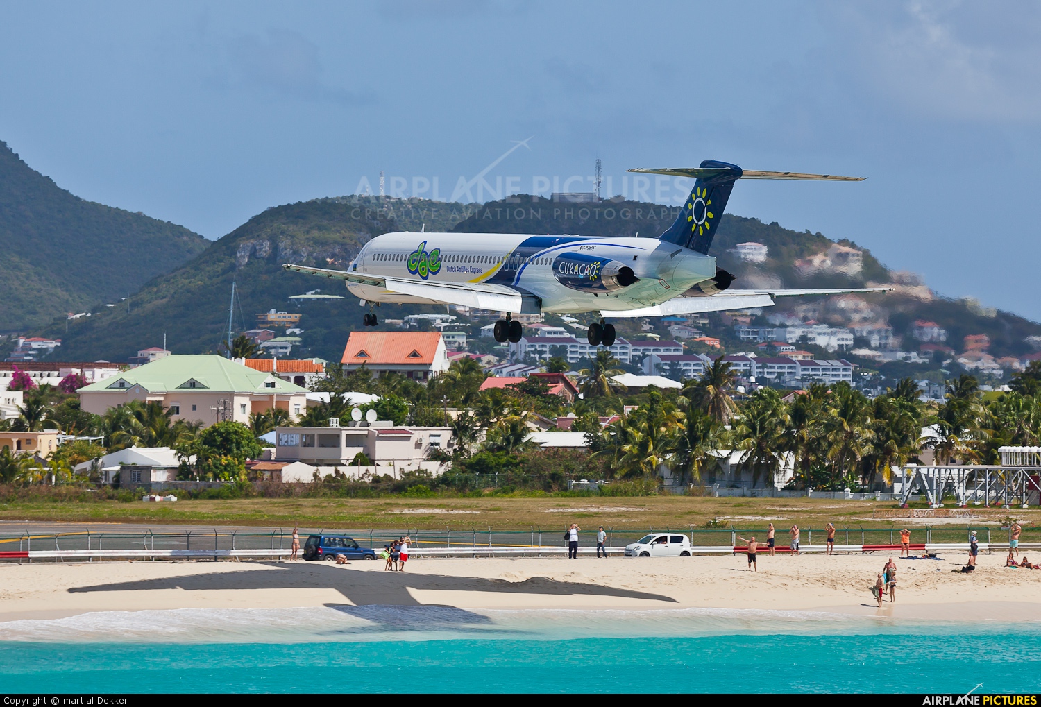 Dutch Antilles Express N120MN aircraft at Sint Maarten - Princess Juliana Intl
