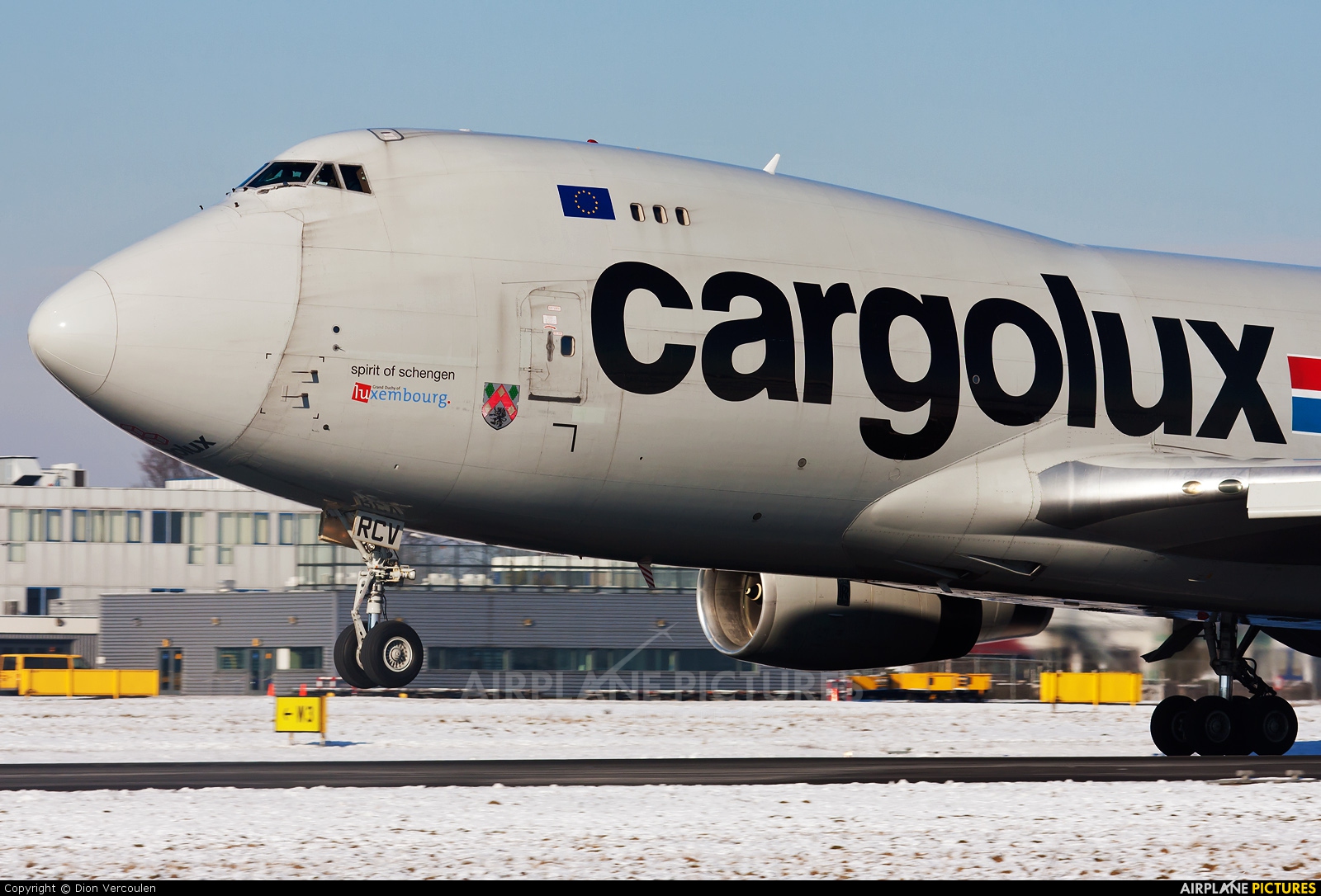 Cargolux LX-RCV aircraft at Maastricht - Aachen