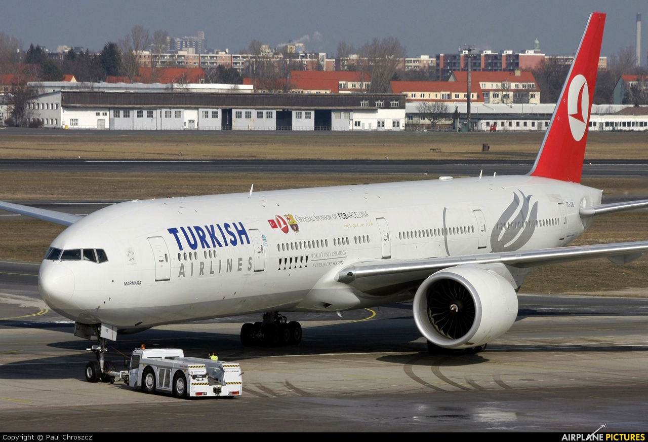 Turkish Airlines TC-JJB aircraft at Berlin - Tegel