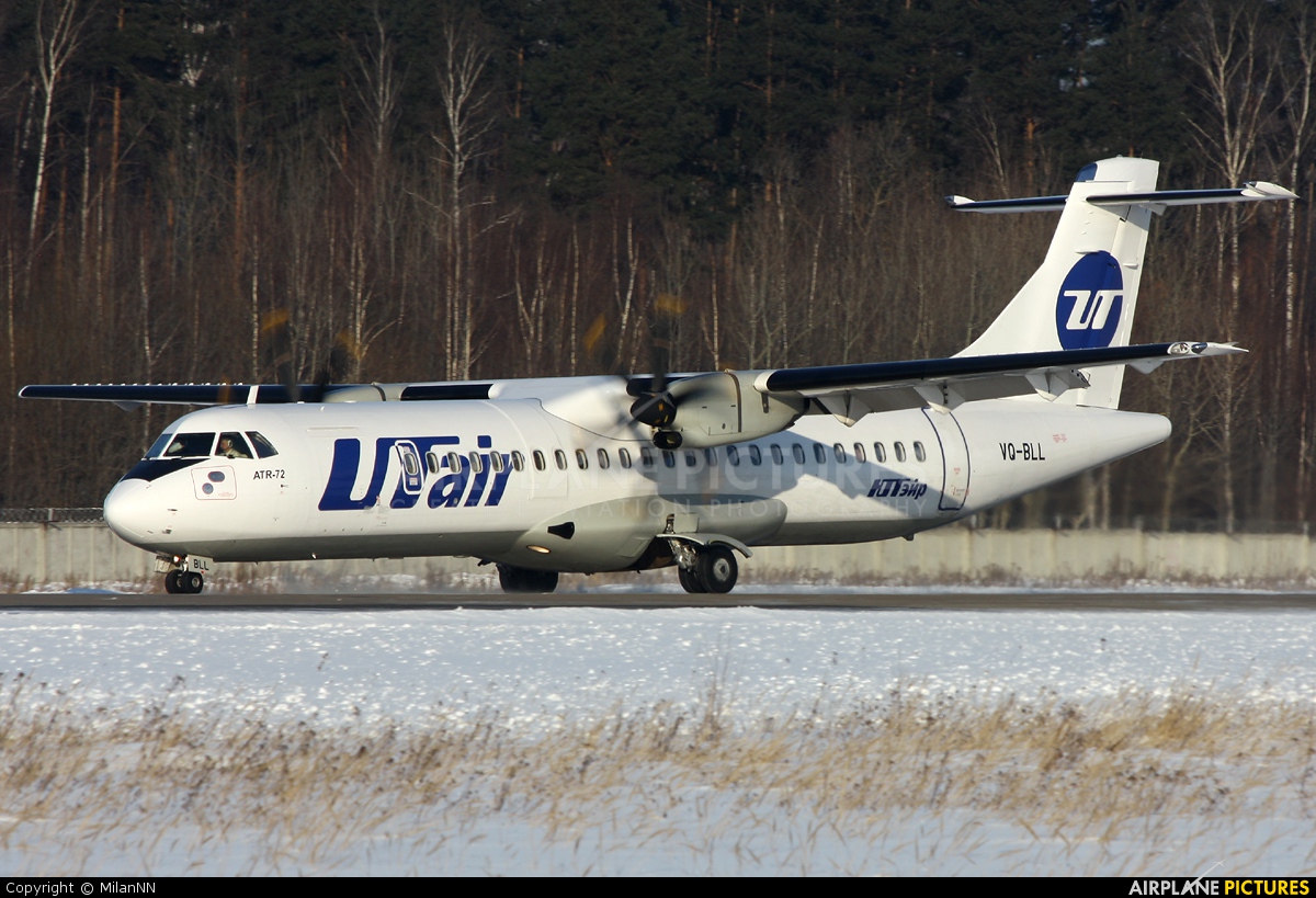 UTair VQ-BLL aircraft at Nizhniy Novgorod