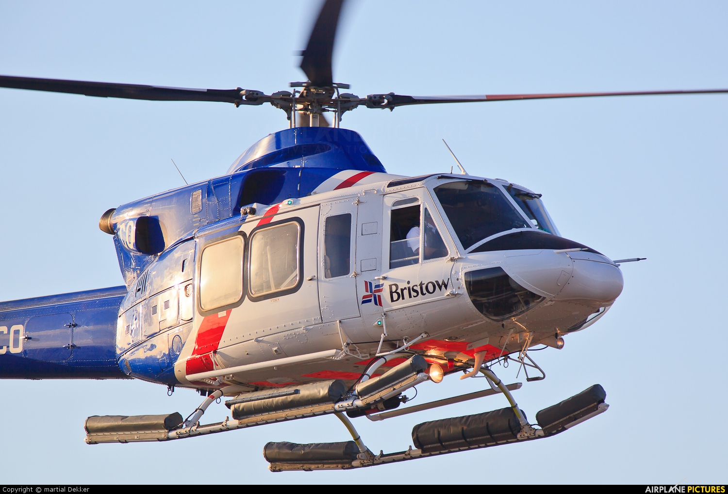 Bristow Helicopters 9Y-BCO aircraft at Sint Maarten - Princess Juliana Intl